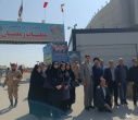 بازدید کارکنان ستاد مرکزی دانشگاه علوم پزشکی اردبیل از نمایشگاه رزمی، فرهنگی «جنگ رمضان»