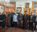 دیدار جمعی از مسئولان دانشگاه علوم پزشکی اردبیل با خانواده شهید اعلمی ‌