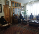 دیدار جمعی از مسئولان دانشگاه علوم پزشکی اردبیل با خانواده شهید اعلمی ‌