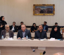 جلسه بررسی پیشرفت نظام ارجاع سلامت در استان اردبیل با حضور دکتر قائم‌پناه، معاون اجرایی رئیس‌جمهور در استانداری اردبیل.
