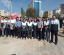 حضور پرشور دانشگاه علوم پزشکی اردبیل در رزمایش اجتماعی بزرگ «جان‌فدایان اردبیل»