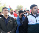 حضور پرشور دانشگاه علوم پزشکی اردبیل در رزمایش اجتماعی بزرگ «جان‌فدایان اردبیل»