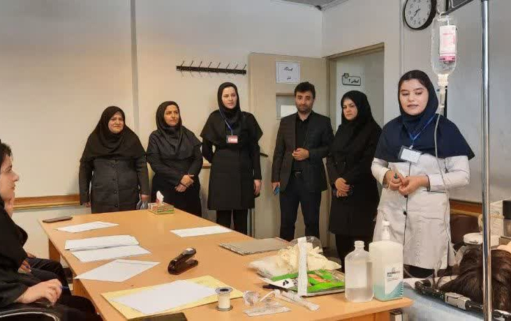 برگزاری آزمون عملی نهایی (OSCE) دانشجویان پرستاری در اردبیل