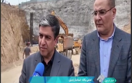 بازدید مهندس امامی یگانه، استاندار اردبیل،‌از پروژه های عمرانی، درمانی دانشگاه علوم‌پزشکی اردبیل.