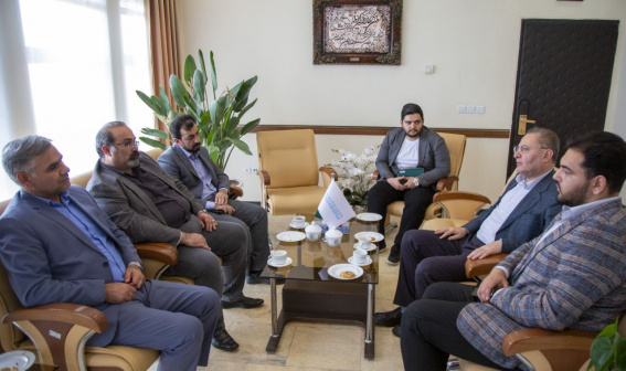 دیدار مدیرعامل شرکت گاز استان با رئیس دانشگاه علوم پزشکی اردبیل