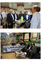 بازدید ریاست دانشگاه و معاون سیاسی امنیتی استاندار از اورژانس بیمارستان های اردبیل