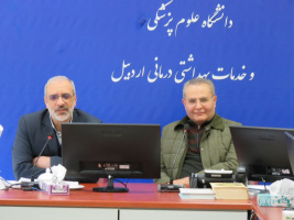 حضور دکتر بهزاد داورنیا سرپرست جدید دانشگاه در جلسه هیئت رئیسه