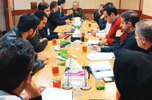 بررسی مسائل و مشکلات و پروژه‌های بیمارستان امام خمینی (ره) اردبیل با حضور سرپرست دانشگاه