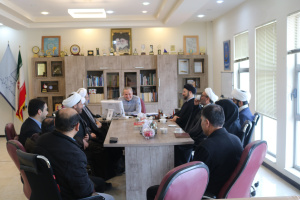 دیدار مسئول نهاد رهبری دانشگاه با دکتر داورنیا، سرپرست دانشگاه