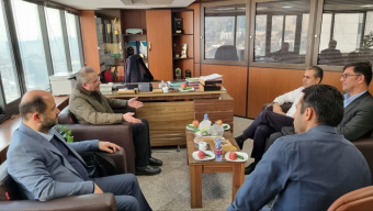 دیدار سرپرست دانشگاه علوم پزشکی اردبیل با مدیرکل منابع فیزیکی وزارت بهداشت