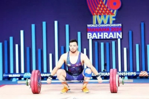کسب رتبه ششم رضا باغی در رقابتهای وزنه برداری قهرمانی جهان