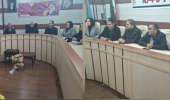مراسم تودیع و معارفه سرپرست دانشکده پرستاری و شبکه بهداشت و درمان شهرستان مغان (گرمی)