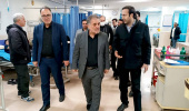 گزارش تصویری بازدید دکتر رضازاده،نائب‌رئیس کمیسیون بهداشت و درمان مجلس شورای اسلامی از بیمارستان امام خمینی(ره) اردبیل