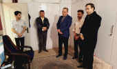 بازدید نوروزی دکتر بهزاد داورنیا، رئیس دانشگاه علوم پزشکی اردبیل از مراکز درمانی