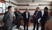 بازدید دکتر رامزی به همراه دکتر بهزاد داورنیا از شبکه بهداشت و مرکز خدمات جامع سلامت شبانه‌روزی سرعین