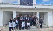 بازدید دکتر رامزی و دکتر بهزاد داورنیا از مرکز خدمات جامع سلامت شهری و روستایی اسلام‌آباد