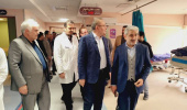 گزارش تصویری، بازدید دکتر بهزاد داورنیا و دکتر رامزی مدیر منابع انسانی وزارت بهداشت به‌همراه معاونین دانشگاه علوم پزشکی اردبیل از بیمارستان شهدا پارس‌آباد