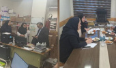 بازدید تیم بازرسی دانشگاه علوم پزشکی اردبیل از بیمارستان ولایت شهرستان گرمی