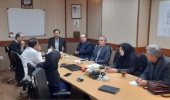 جلسه بررسی راهاندازی اتاقهای عمل ساختمان تروما بیمارستان امام خمینی(ره) اردبیل