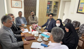 بازدید تیم پایش مدیریت بازرسی و عملکرد دانشگاه از شبکه بهداشت و درمان شهرستان نیر