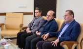گزارش تصویری |حضور دکتر جعفر میعادفر، رئیس سازمان اورژانس کشور، در ستاد دانشگاه علوم پزشکی اردبیل