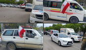 حضور کادر سلامت در رزمایش سراسری «جان‌فدایان ایران امام رضایی»؛ از رژه خودرویی تا ایستگاه‌های سلامت