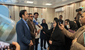 گزارش تصویری | بازدید اصحاب رسانه در قالب یک تور خبری از پروژه های فاو «فرهنگی، آموزش، ورزشی» و بیمارستان امام خمینی(ره) اردبیل