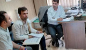 بازدید شورای هماهنگی خدمات بهداشتی بیمه‌شدگان استان از خانه بهداشت کارگری شرکت کشت و صنعت پارس