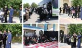 گزارش تصویری/ اعزام دانشجویان دختر دانشگاه علوم پزشکی اردبیل به اردوی مشهد مقدس