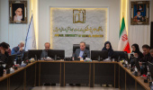جلسه کمیسیون دائمی هیئت امنای دانشگاه علوم پزشکی اردبیل  و دانشکده علوم‌پزشکی خلخال برگزار شد