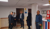 گزارش_تصویری | دکتر داورنیا، رئیس دانشگاه علوم پزشکی اردبیل، در سفر به شهرستان بیله‌سوار
