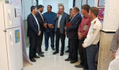 گزارش _تصویری | بازدید رئیس دانشگاه علوم پزشکی اردبیل از مراکز بهداشتی و درمانی انگوت