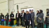 بازدید رئیس اداره تربیت بدنی وزارت بهداشت از نخستین جشنواره ورزشی «دوام» در اردبیل 