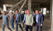 بازدید دکتر علی نیکزاد، نائب‌رئیس مجلس شورای اسلامی، از پروژه بیمارستان مرحوم نجف‌زاده