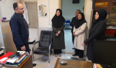 بازدید معاون آموزشی دانشگاه علوم پزشکی اردبیل از دانشکده پرستاری و مامایی