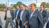 بازدید دکتر محمدجعفر قائم‌پناه، معاون اجرایی رئیس‌جمهور از پروژه بیمارستان مرحوم نجف‌زاده اردبیل