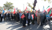 حضور پرشور دانشگاه علوم پزشکی اردبیل در رزمایش اجتماعی بزرگ «جان‌فدایان اردبیل»