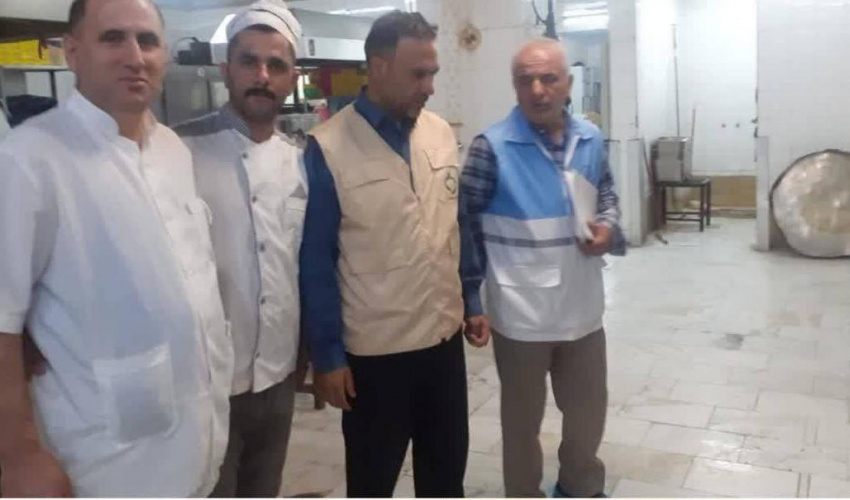 بازرسی شبانه از وضعیت بهداشت محیط بیمارستان امام خمینی(ره) اردبیل