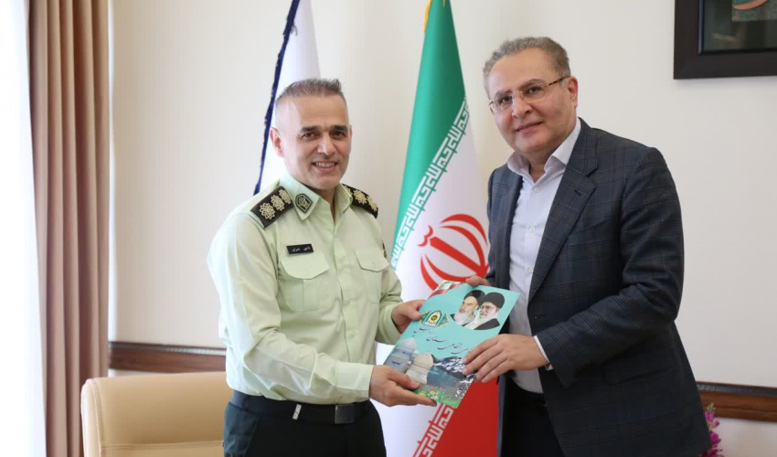 تبریک روز پزشک توسط  فرمانده انتظامی استان به جامعه پزشکی استان اردبیل؛ تأکید بر همکاری و تعامل در مسیر سلامت و امنیت جامعه