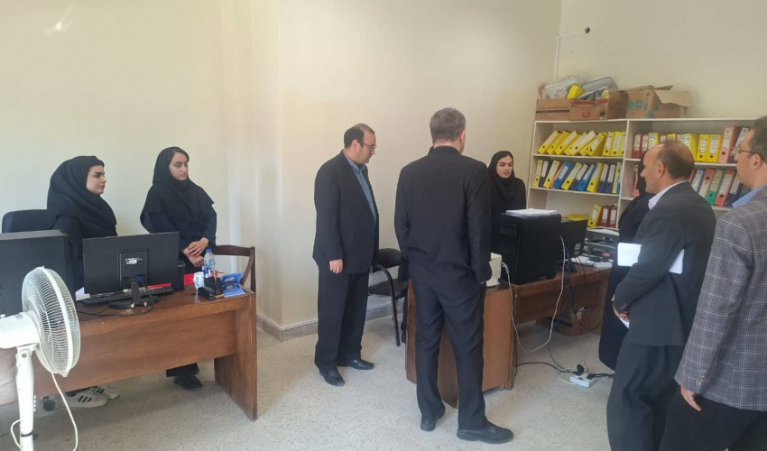 بازدید و ارزیابی ارزیابان وزارت بهداشت از ساختمان شماره ۲ دانشکده پرستاری شهرستان گرمی ‌