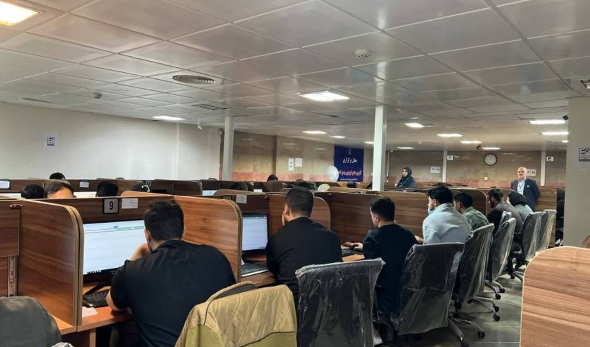 برگزاری بیستمین آزمون جامع توجیهی بدو خدمت با شرکت ۵۳۰ نفر در دانشگاه علوم پزشکی اردبیل