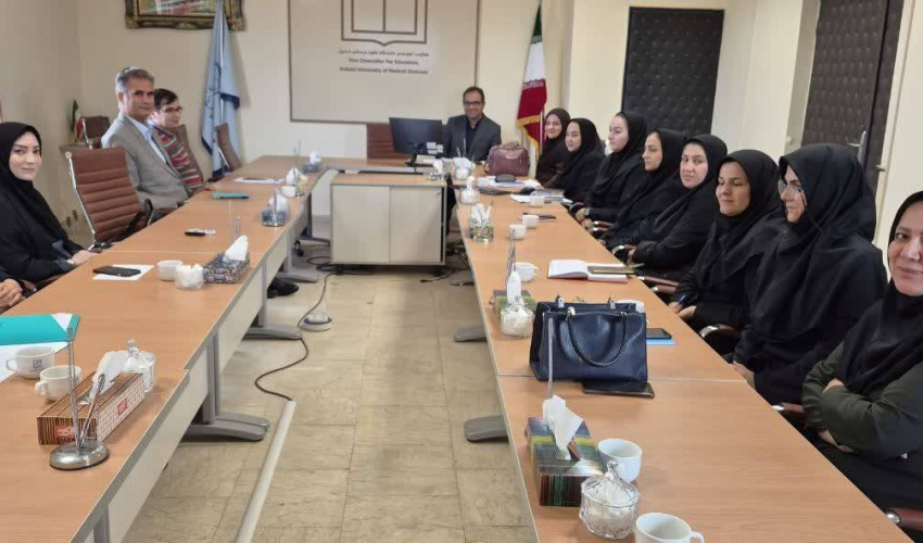 برگزاری جلسه شورای EDC دانشگاه علوم پزشکی اردبیل