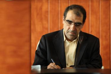قدردانی وزیر بهداشت از زحمات دکتر فرهاد پورفرضی