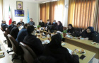 جلسه هماهنگی فرآیند اعتباربخشی چهار بیمارستان شهرستان اردبیل