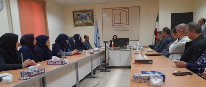 دیدار سرپرست جدید معاونت آموزشی دانشگاه با کارکنان این معاونت