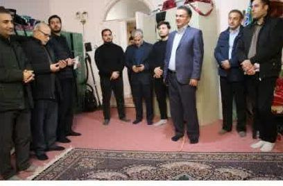 بازدید سرپرست معاونت فرهنگی و دانشجویی دانشگاه از سرای دانشجویی پسرانه آزادگان
