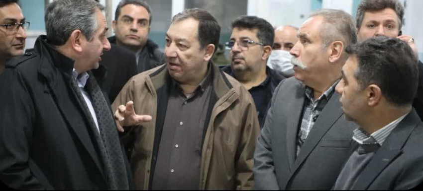 بازدید دکتر بیوته، نماینده مجلس از پروژه خیّرساز بازسازی اتاق عمل بیمارستان فاطمی