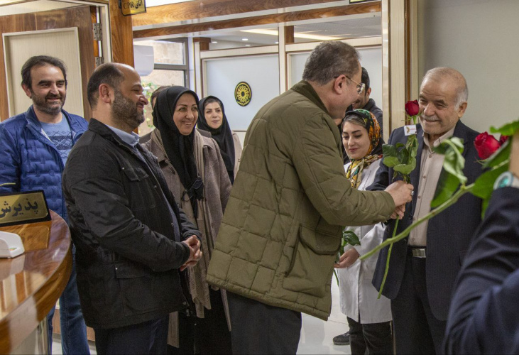 بازدید دکتر بهزاد داورنیا، سرپرست دانشگاه از بنیاد شمیم مهر استان اردبیل