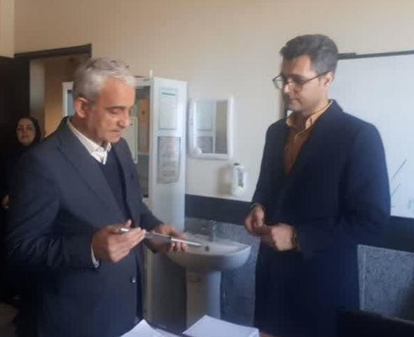 بازدید معاون بهداشت دانشگاه از مرکز خدمات جامع سلامت شهید باکری اردبیل