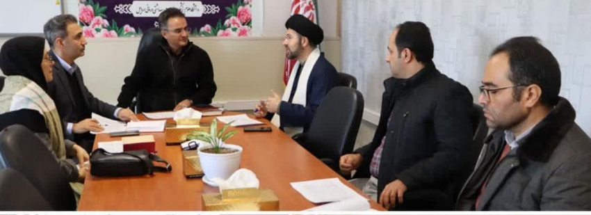 جلسه مشترک معاونت فرهنگی و دانشجویی با کارگروه اخلاق، سلامت معنوی و تعهد حرفه‌ای دانشگاه علوم پزشکی اردبیل